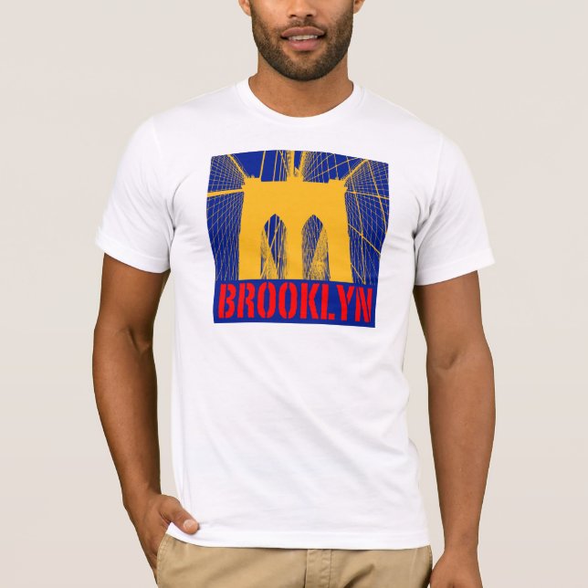 Brooklyn Bridge silhouette T-Shirt (Front)