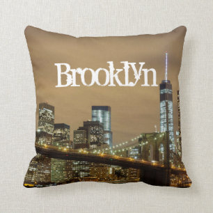 Brooklyn Bridge Skyline Cushion