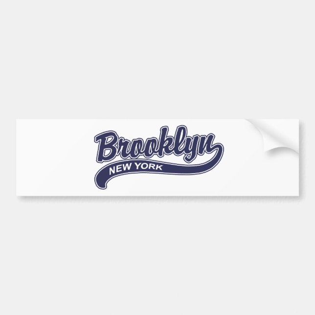 Brooklyn Bumper Sticker (Front)