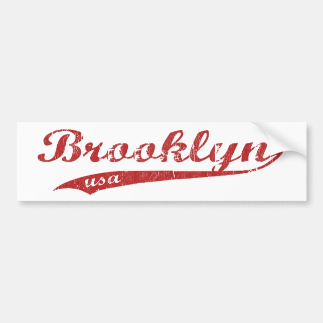 brooklyn bumper sticker (Front)