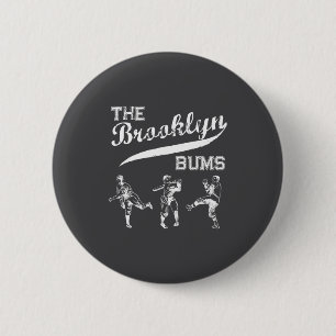 Brooklyn Bums New York Baseball Fan _1 6 Cm Round Badge