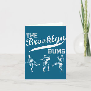 Brooklyn Bums New York Baseball Fan _1  Card