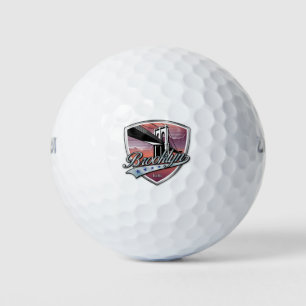 Brooklyn Design Silver Golf Balls