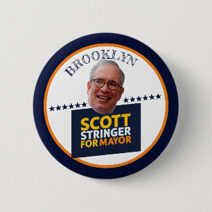 Brooklyn for Stringer 2021 6 Cm Round Badge