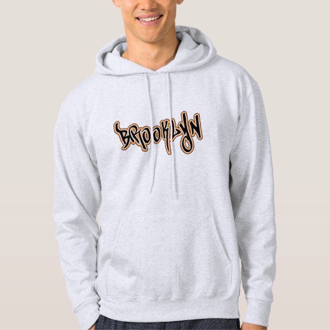 Brooklyn Graffiti Hoodie (Front)