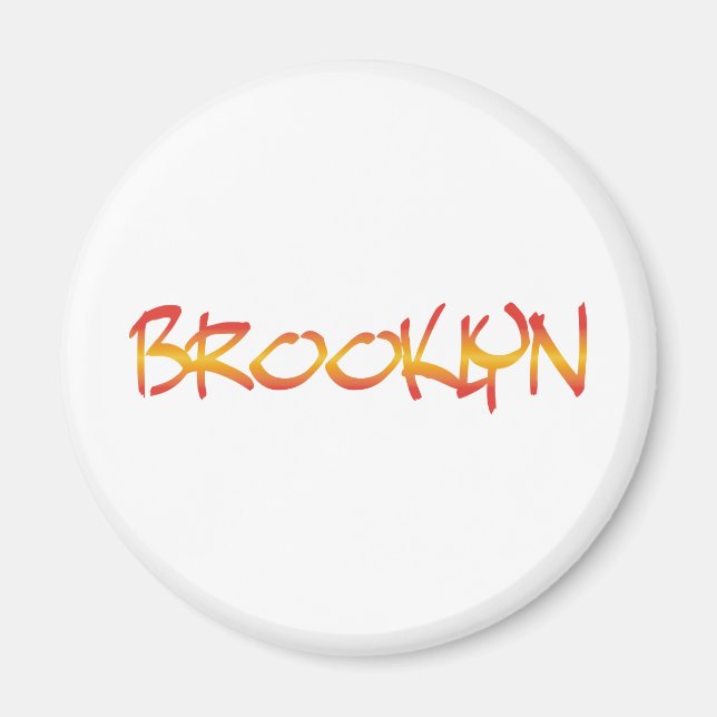 Brooklyn Graffiti Magnet (Front)