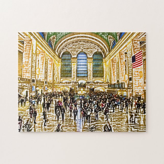 Brooklyn Grand Central Station. Jigsaw Puzzle (Horizontal)
