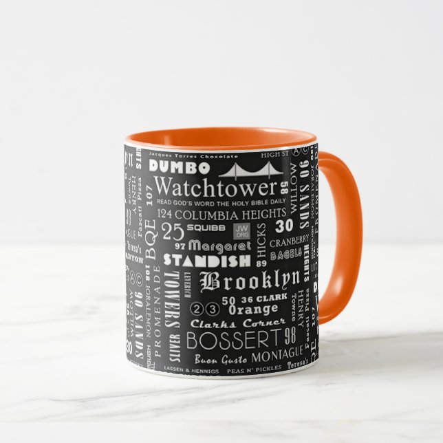 Brooklyn Heights Remembered Coffee Mug (Front Right)