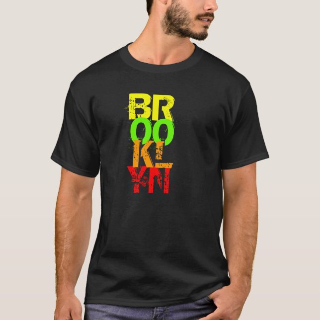 Brooklyn in colours T-Shirt (Front)