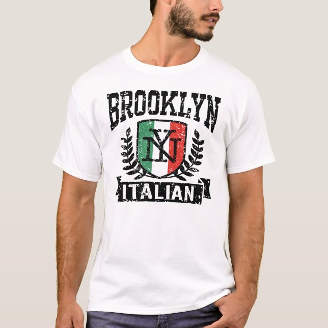 Brooklyn Italian T-Shirt (Front)