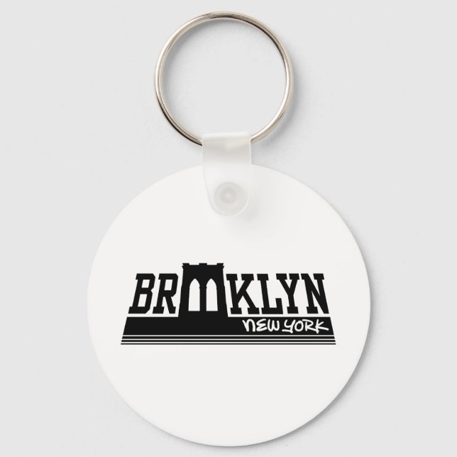 Brooklyn Key Ring (Front)