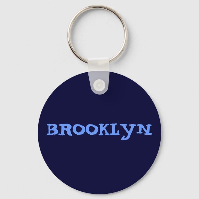 BROOKLYN Keychain (Front)