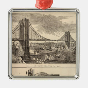 Brooklyn Life Insurance Company Metal Ornament