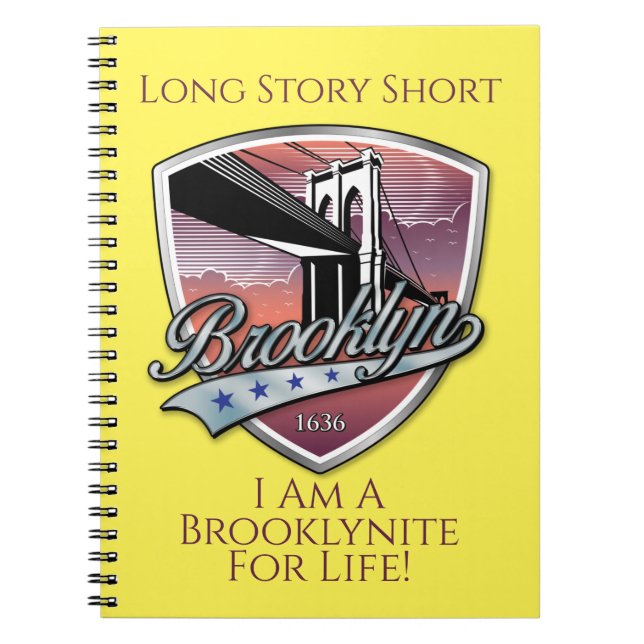 Brooklyn Logo Design Notebook (Front)