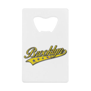 Brooklyn Logo Gold Embossed