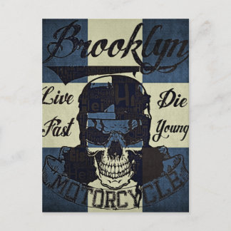 Brooklyn Motorcycle Club Postcard