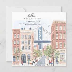 Brooklyn Moving Announcement Card