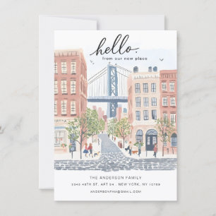Brooklyn Moving Announcement Card