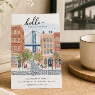 Brooklyn Moving Announcement Card