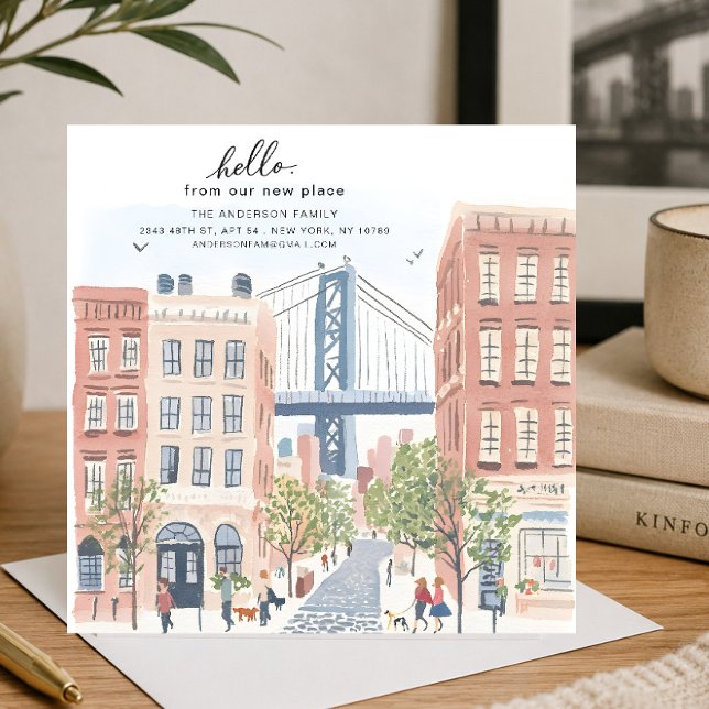 Brooklyn Moving Announcement Card (Creator Uploaded)
