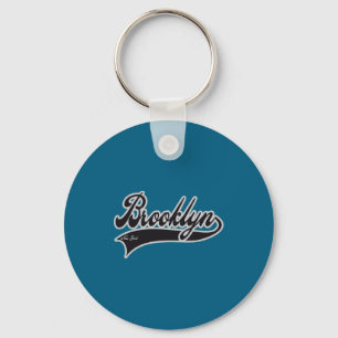 Brooklyn New York Baby Key Ring