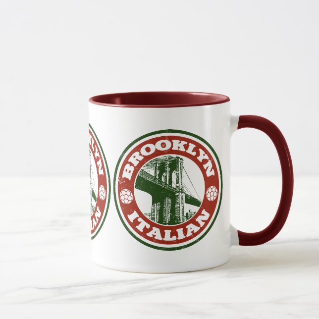 Brooklyn New York Italians Mug (Right)
