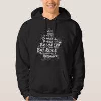 Brooklyn New York Neighbourhoods Word Cloud Brookl