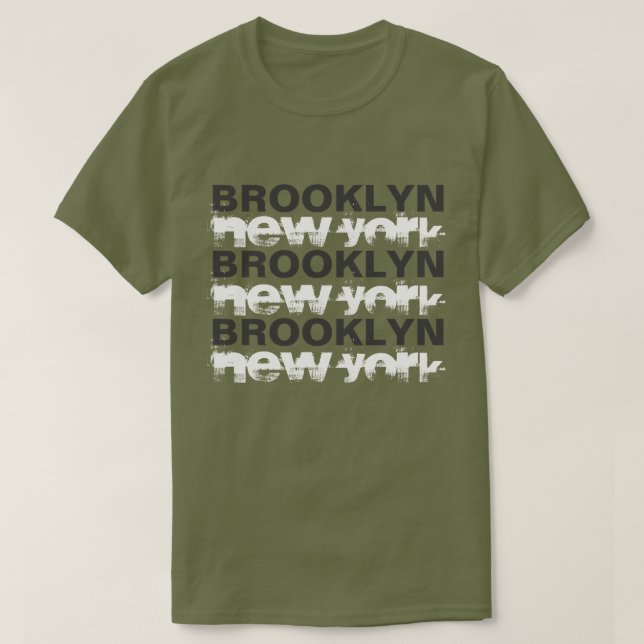 BROOKLYN NEW YORK T-Shirt (Design Front)