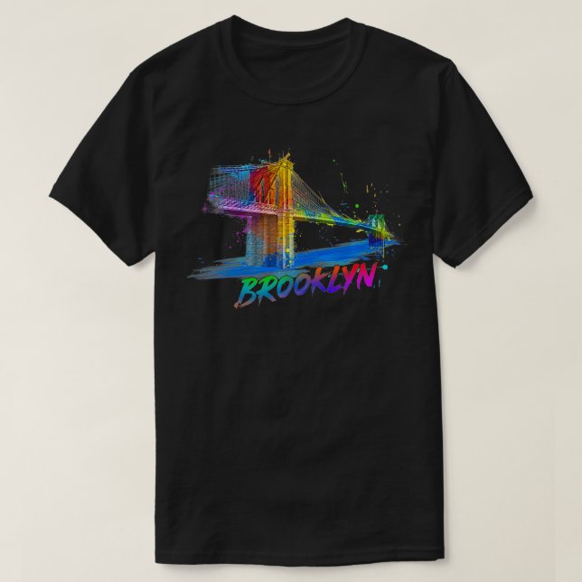 Brooklyn New York  Where My Story Begins Cute Tee  (Design Front)