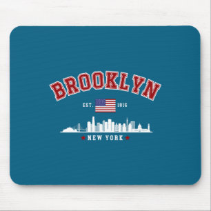Brooklyn Ney York Est 1816 Mouse Pad