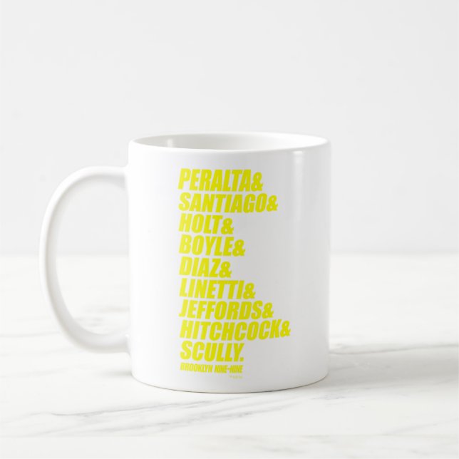 Brooklyn Nine-Nine Ampersand Coffee Mug (Left)