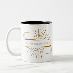 Brooklyn nine nine funny quote Two-Tone coffee mug