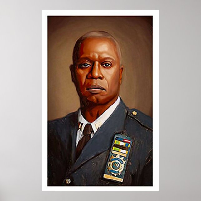 Brooklyn Nine Nine  Raymond Holt Portrait Print  (Front)