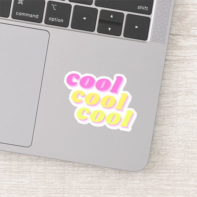 Brooklyn Nine-Nine Sticker - cool cool cool (Detail)