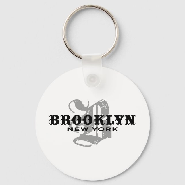 Brooklyn NY Key Ring (Front)