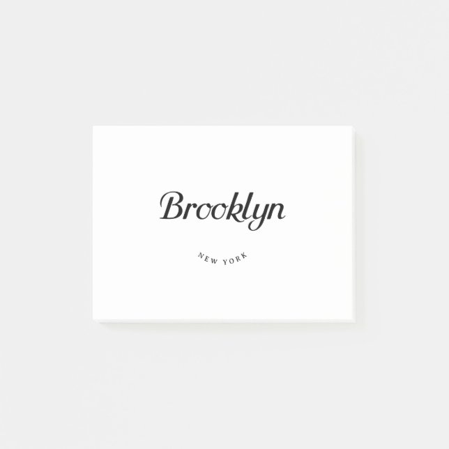 Brooklyn NY Post-it Notes (Front)