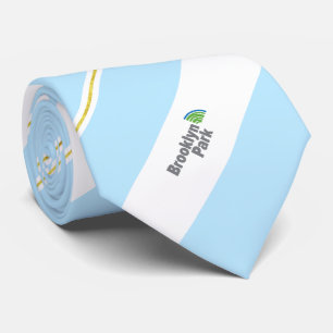 Brooklyn Park (Minnesota) city flag Neck Tie