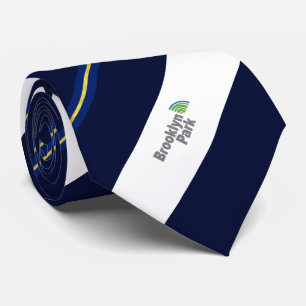 Brooklyn Park (Minnesota) city flag Neck Tie