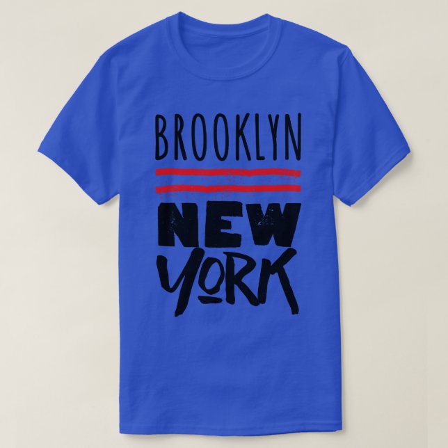Brooklyn Retro Typography Design 1 T-Shirt (Design Front)