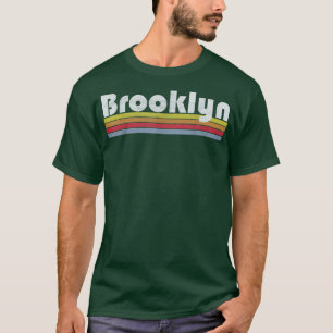 Brooklyn Retro Vintage 70s 80s 90s Men Women Chris T-Shirt
