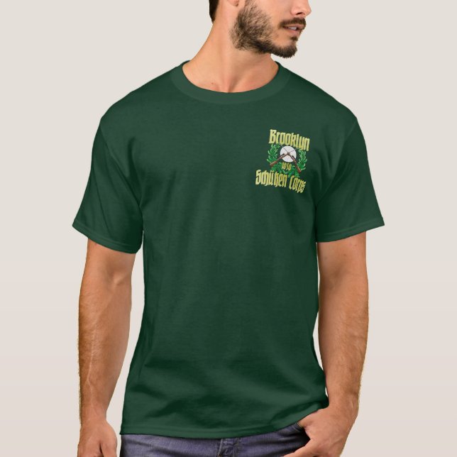 Brooklyn Schützen Corps t-shirt (small logo) (Front)