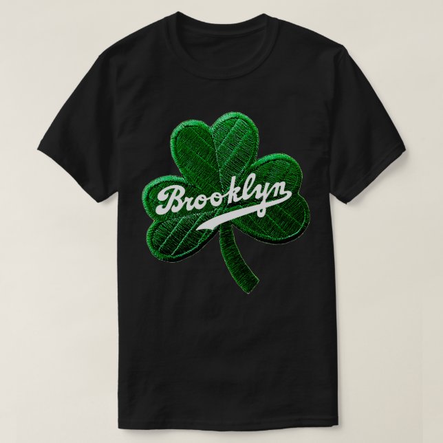 Brooklyn Shamrock T-Shirt (Design Front)