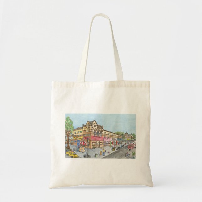Brooklyn Street Eats Tote Bag (Front)