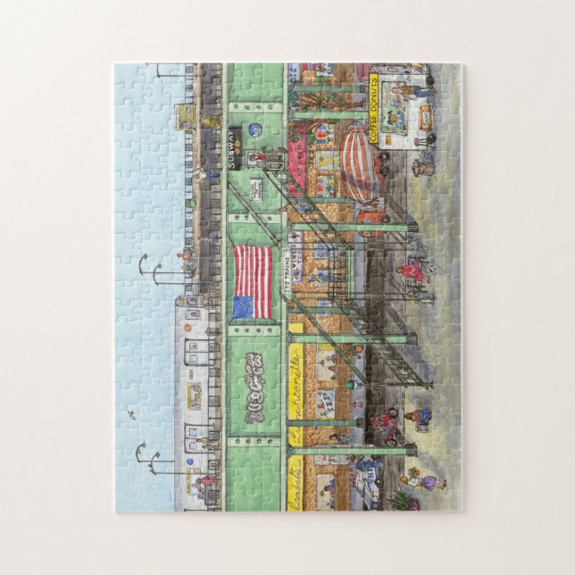 Brooklyn subway jigsaw puzzle (Vertical)