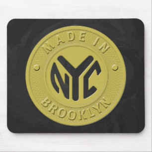 Brooklyn Subway Token Mouse Pad