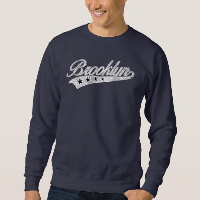 Brooklyn Swoosh Design Sweatshirt (Front)