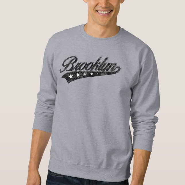 Brooklyn Swoosh Design Sweatshirt (Front)