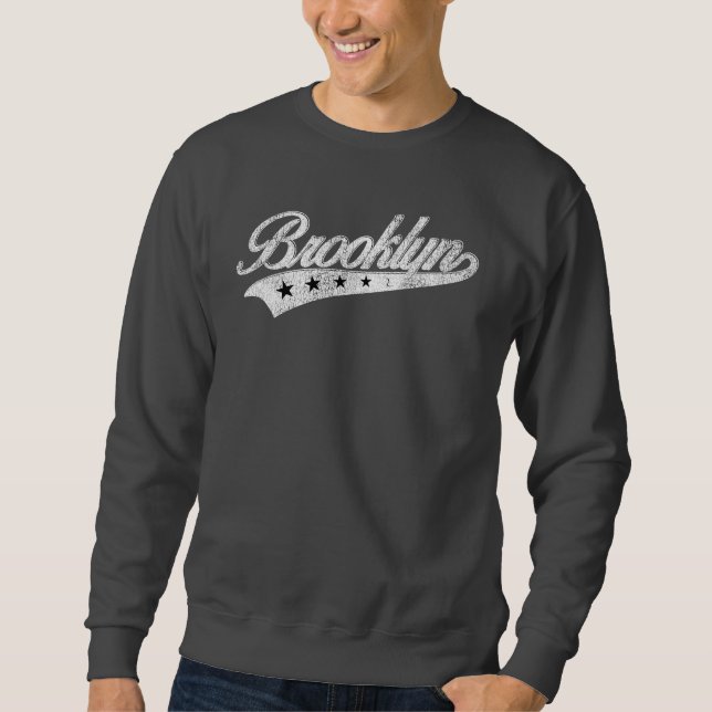 Brooklyn Swoosh Design Sweatshirt (Front)