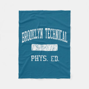 Brooklyn technical high school hs brooklyn ny phys fleece blanket