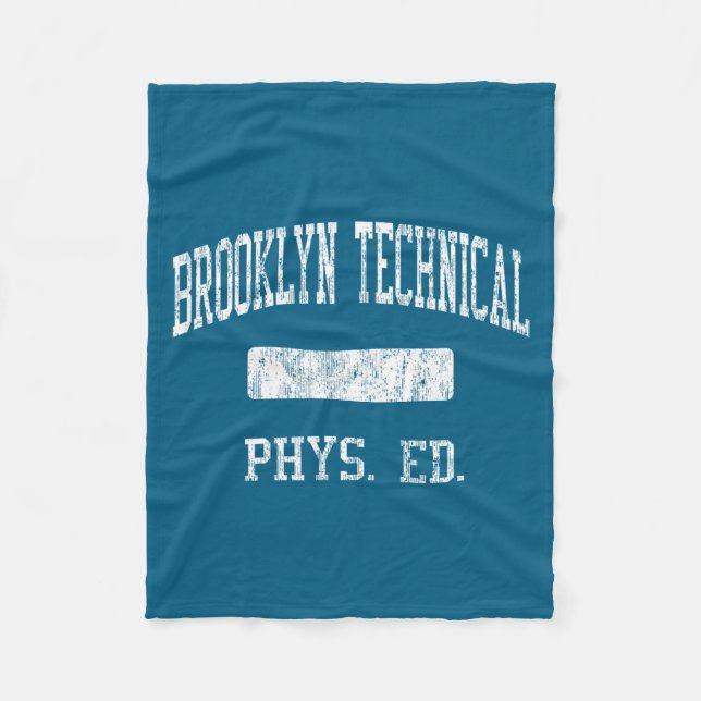 Brooklyn technical high school hs brooklyn ny phys fleece blanket (Front)